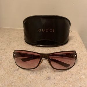 Gucci sunglasses with case